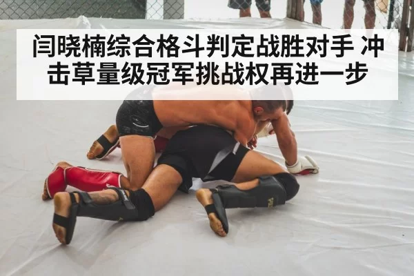 闫晓楠综合格斗判定战胜对手 冲击草量级冠军挑战权再进一步