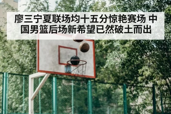 廖三宁夏联场均十五分惊艳赛场 中国男篮后场新希望已然破土而出